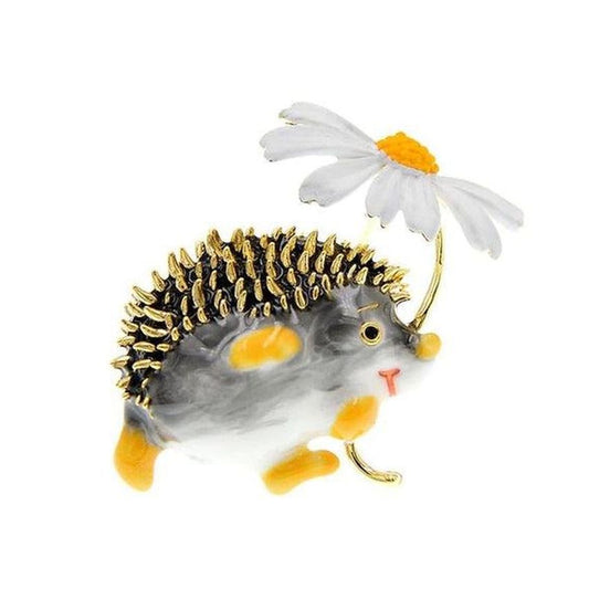 Small Hedgehog Brooch