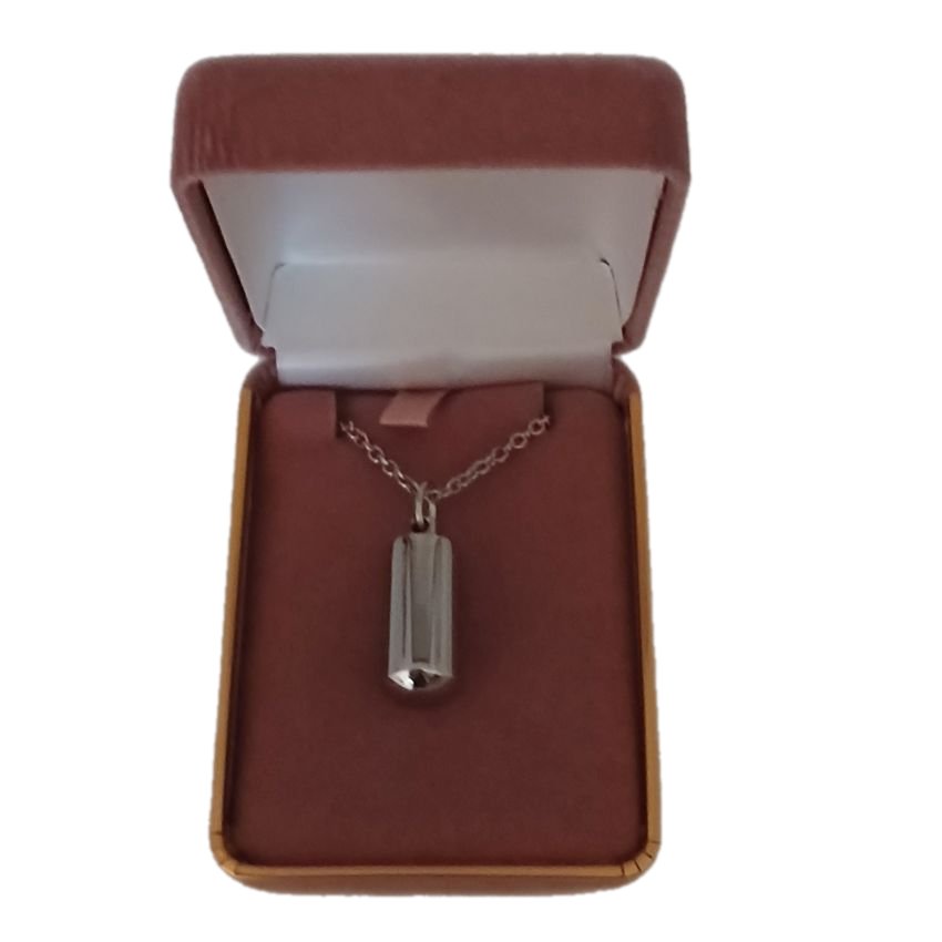 Small Cylinder Ashes Locket(2)