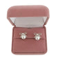 Small Diamante And Pearl Clip On Earrings()