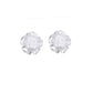 Small Flower Communion Clip On Earrings