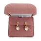Small Shimmer Diamante And Gold Clip On Earrings(2)