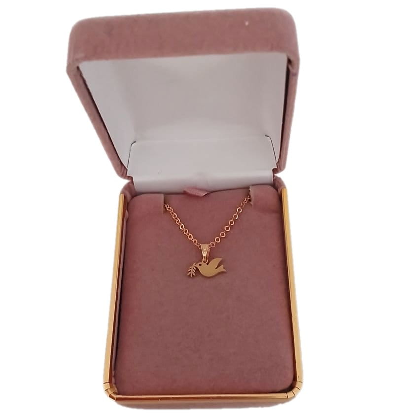 Small Stainless Steel Dove Necklace(2)
