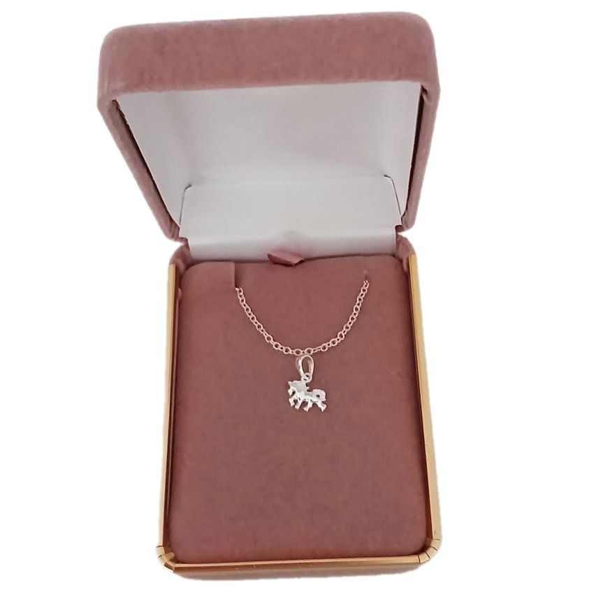 Small Sterling Silver Horse Pendant(2)