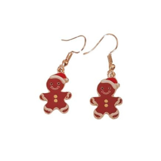 Smaller Gingerbread Man Hook Earrings