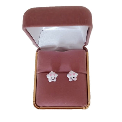 Smiley Star Silver Plated Earrings(2)