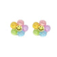 Smiley Stud Childrens Clip On Earrings