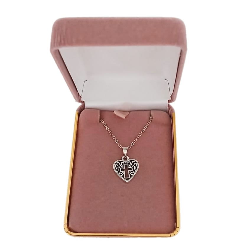 Stainless Steel Cross Centre Pendant(2)