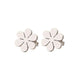 Stainless Steel Flower Earrings