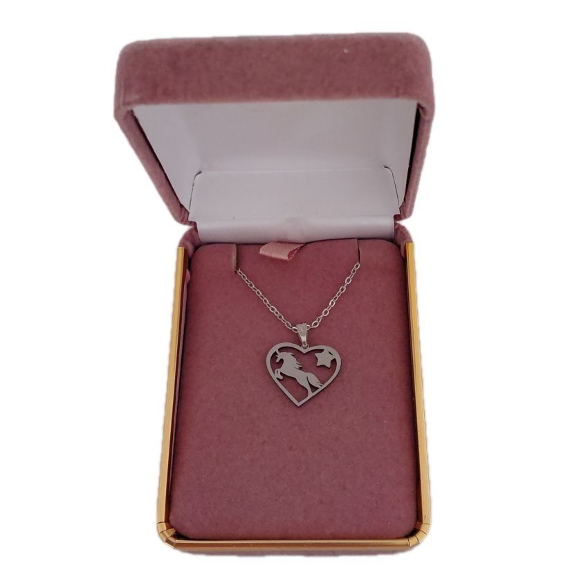 Stainless Steel Horse Pendant(2)