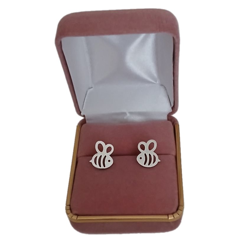 Stainless Steel Bee Earrings(2)
