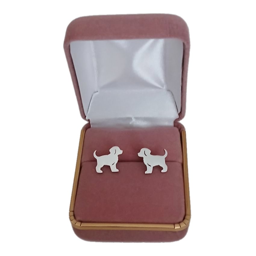 Stainless Steel Dog Earrings(2)