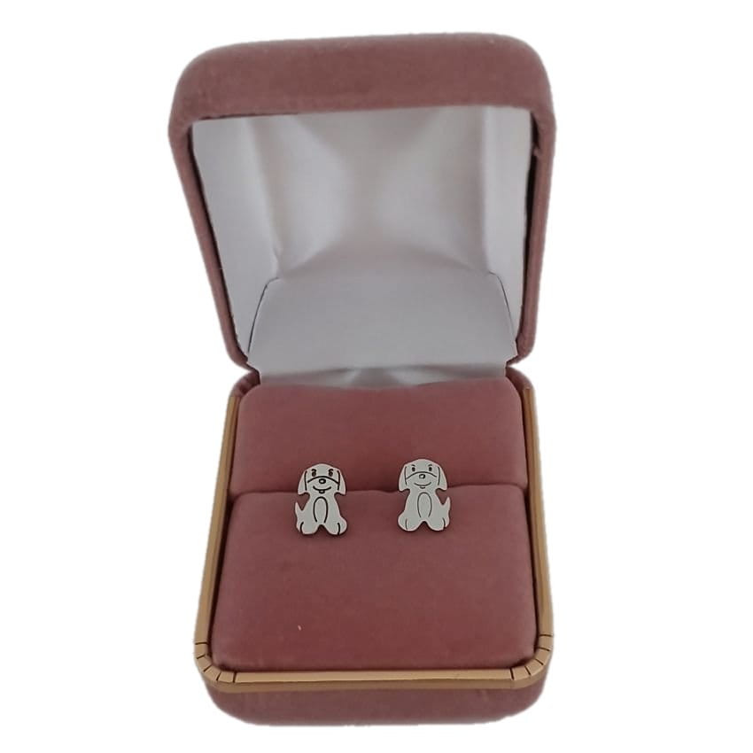 Stainless Steel Dog Earrings(2)