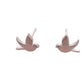 Stainless Steel Dove Confirmation Earrings