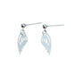 Sterling Silver Angel Wing Girls Earrings