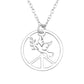 Sterling Silver Dove Confirmation Jewellery Necklace