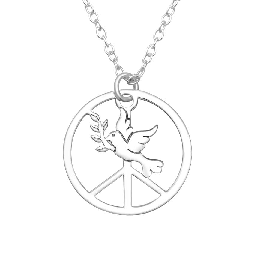Sterling Silver Dove Confirmation Jewellery Necklace