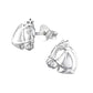 Sterling Silver Horse Head Stud Earrings
