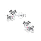Sterling Silver Puppy Dog Stud Earrings