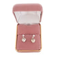 Sterling Silver Stem 3d Heart Earrings(2)