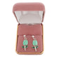 Sterling Silver Stem Tulip Flower Earrings(2)