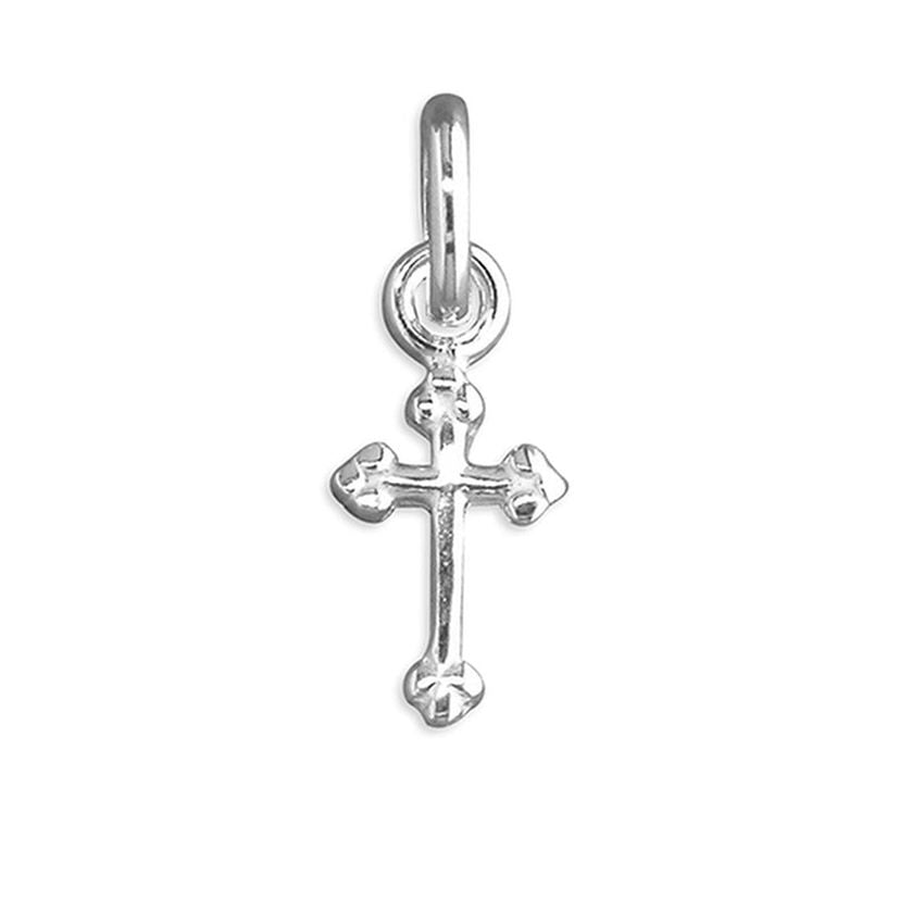 Sterling Silver Very Small Communion Cross Pendant