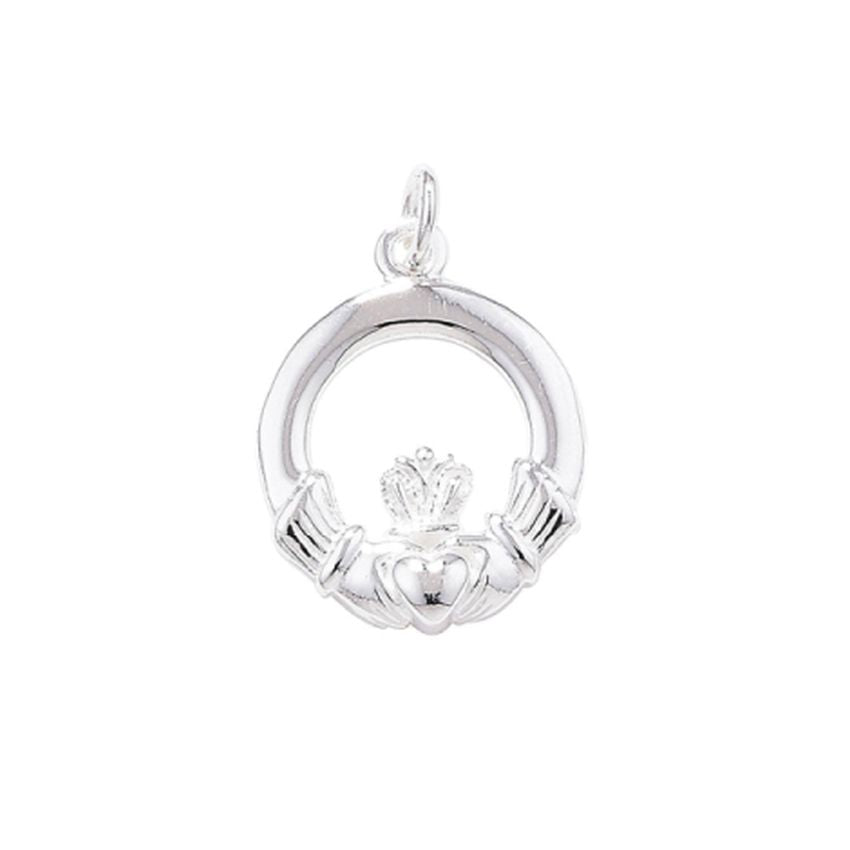Sterling Silver Claddagh Pendant