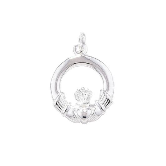 Sterling Silver Claddagh Pendant