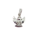 Sterling Silver Angel Pendant With Cubic Zirconia