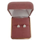 Sterling Silver Girls Crown Earrings(2)