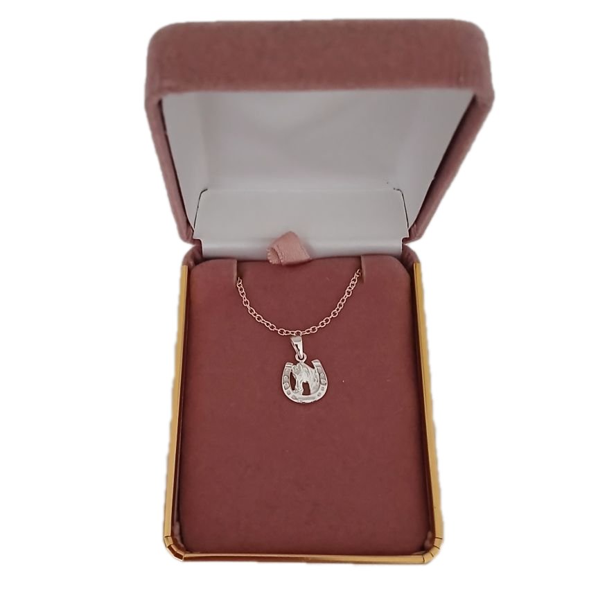 Sterling Silver Horseshoe Pendant(2)