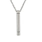 Stone Set Cylinder Ashes Locket