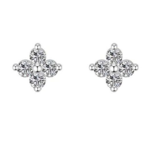 Stud Diamante Sparkly Earrings