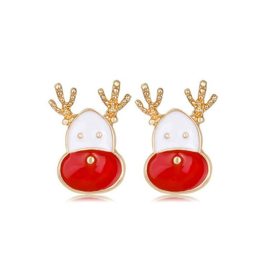 Stud Fun Kids Reindeer Earrings