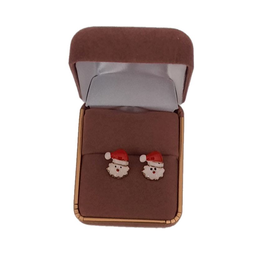 Stud Fun Kids Santa Earrings(2)