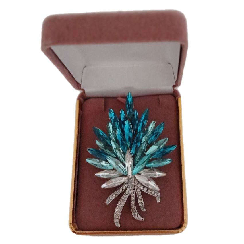 Stunning Brooch Set With Diamante Stones(2)