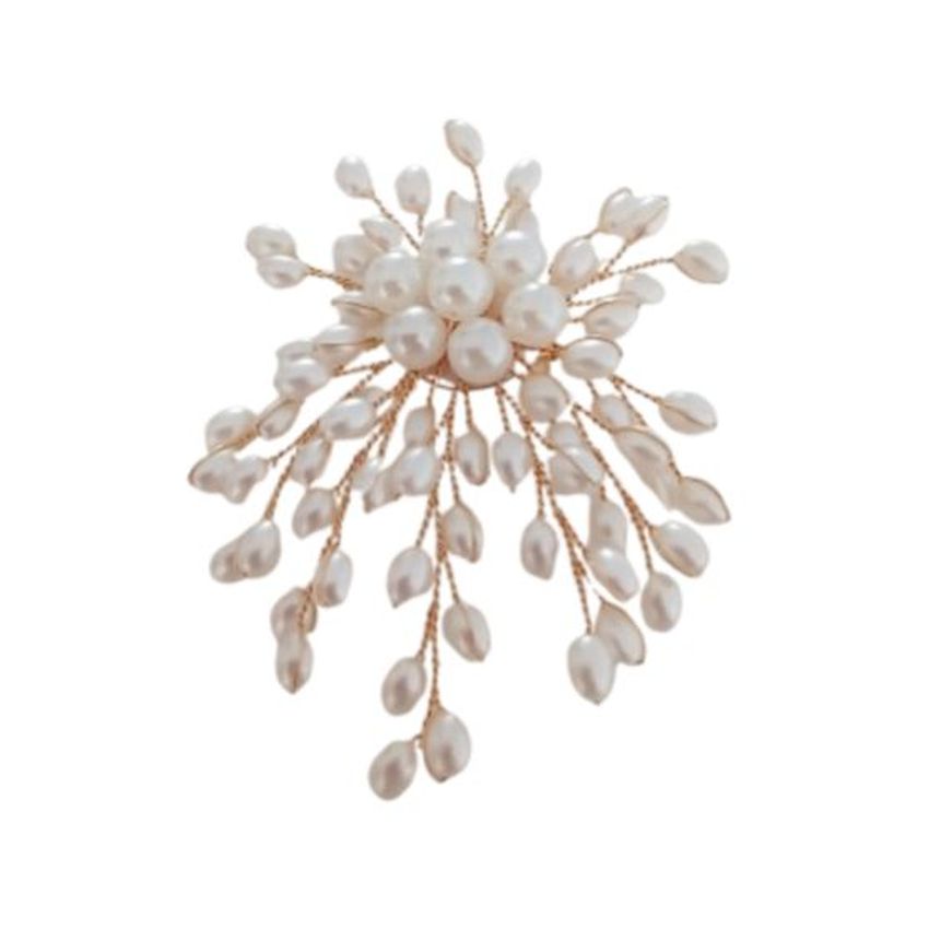 Stunning Pearl Bead Ladies Brooch