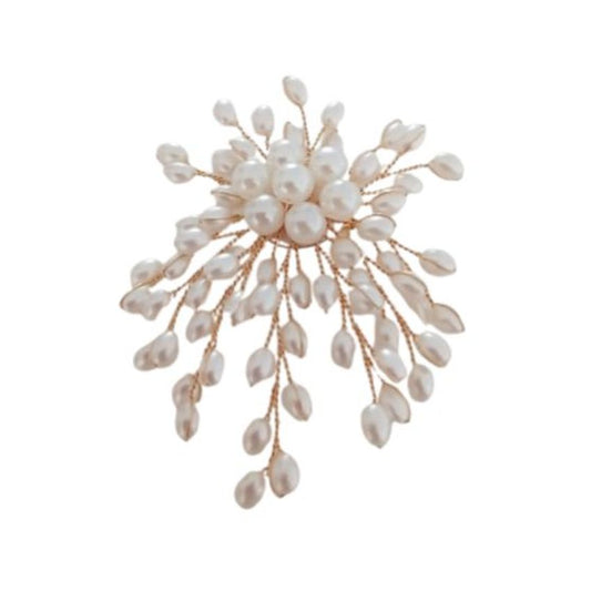 Stunning Pearl Bead Ladies Brooch