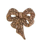 Stunning Tied Bow Crystal Encrusted Brooch