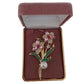 Stunning Two Flower Brooch in a Unique Floral Design(2)