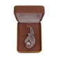 Swirl Diamante And Pearl Ladies Brooch(2)