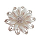 Swirl Design Pearl Brooch