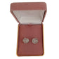 Swirl Diamante Stud Clip On Earrings(2)