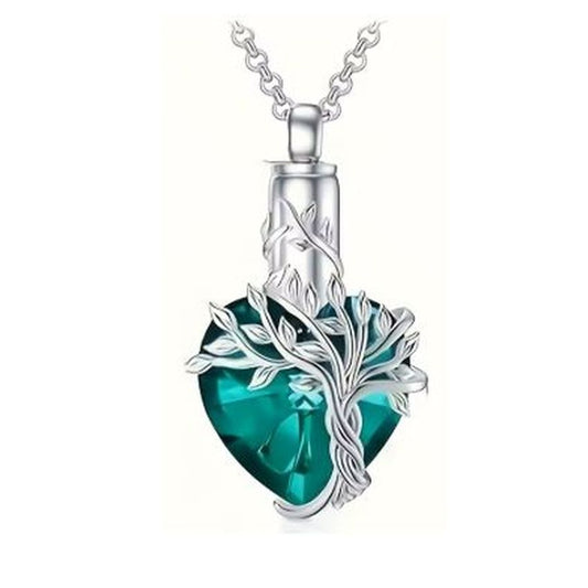 Tree Design Cremation Ashes Locket