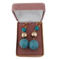 Turquoise Long Clip On Earrings(2)
