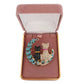 Two Cats Moon Fashion Brooch(2)