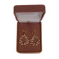Vine Design Gold Clip On Earrings(2)