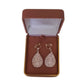 Vintage Design Diamante Clip On Earrings()