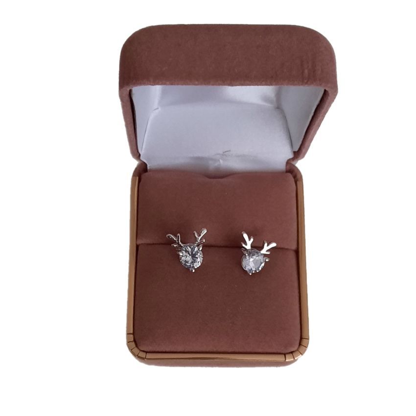 White Reindeer Fashion Jewellery  Earrings(2)