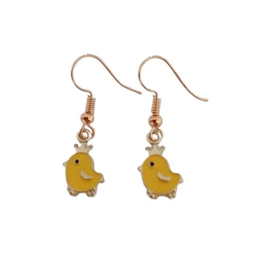 Yellow Chick Fashion Earrings