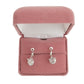 Zirconia Star Clip On Earrings